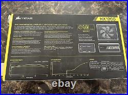 Crosair HX1200 80 PLUS PLATINUM Certified 1200W Fully Modular Power Supply Unit