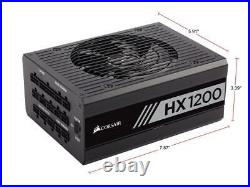 Crosair HX1200 80 PLUS PLATINUM Certified 1200W Fully Modular Power Supply Unit