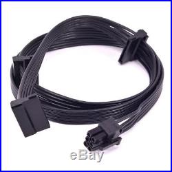 For CORSAIR CX850M CX750M CX600M PCIe 6+2Pin 8Pin SATA Molex Power supply Cable