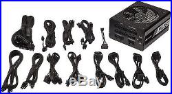 HX Series ATX Power Supply 80 PLUS Platinum with Fully Modular Cable Ties Cord