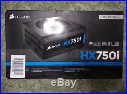 HXi Series HX750i ATX Power Supply 750W 80 Plus PLATINUM PSU 10 years warranty