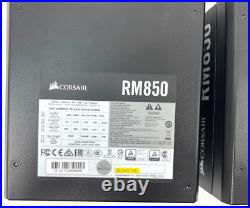 LOT OF 2 CORSAIR RM850 80W CP-9020196 Power Supply with POWER CORD GOOD