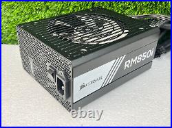 LOT OF 2 CORSAIR RM850i / RPS0009 850W FULLY MODULAR POWER SUPPLY with Cables