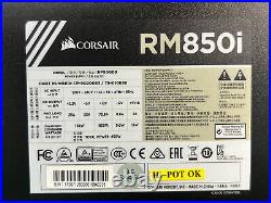 LOT OF 2 CORSAIR RM850i / RPS0009 850W FULLY MODULAR POWER SUPPLY with Cables