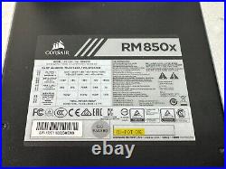 LOT OF 2 Corsair RM850x RMX Series 850 W 80+ Gold Fully Modular with SOME CABLES