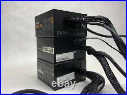 Lot of 3 PSU ATX Desktop Power Supply EVGA 550w, CORSAIR CX 550M, EVGA 550B3