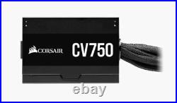 NEW CORSAIR CV750 PSU 80+ Bronze Certified 750W ATX POWER SUPPLY COMPACT DESIGN