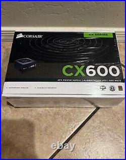 NEW CX Series CX600 Certified Modular ATX PSU 600 Watt Power Supply Bronze