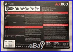 NEW Corsair AX860 CP-9020044-NA 860w ATX12V EPS PSU 93% Efficiency Modular