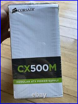 NEW Corsair CX500M Power Supply, 75-002017 500W, ATX New In Box