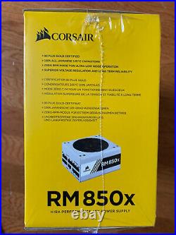 NEW Corsair RM850x 850W White Series 80 PLUS Gold Fully Modular PSU