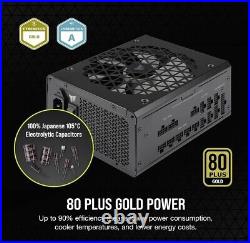 NEW OPEN BOX Corsair RM1000x, 1000 Watt Fully Modular Power Supply 80+ Gold