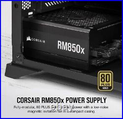 NEW OPEN BOX Corsair RMX Series, RM850x, 850 Watt, 80+ Gold Certified, Fully Mod