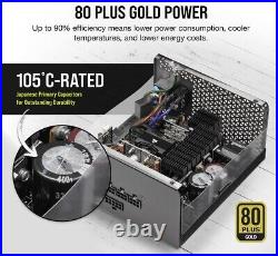 NEW OPEN BOX Corsair RMX Series, RM850x, 850 Watt, 80+ Gold Certified, Fully Mod