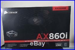 NEW- SEALED CORSAIR AXi Series AX860i 860W Digital ATX12V/EPS 12V