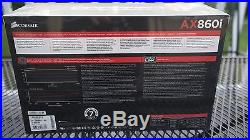 NEW- SEALED CORSAIR AXi Series AX860i 860W Digital ATX12V/EPS 12V