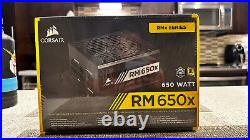 NEW SEALED CORSAIR CP-9020178-NA / CP9020178NA RM650x ATX POWER SUPPLY 650W 80+G