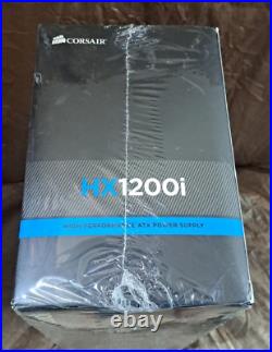 NIB CORSAIR HX1200i 1200W 80 + PLATINUM 1200W HIGH-PERFORMANCE ATX POWER SUPPLY