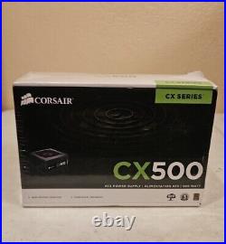 New Sealed Corsair CX500 ATX Power Supply/500W(CP-9020047-NA)