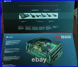 New never openedCorsair AX1500i Fully Modular 1500W Power Supply PSU 80+ Plus Ti