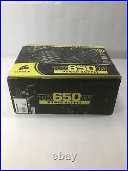 Open Box Corsair TX650W Power Supply CMPSU-650TX