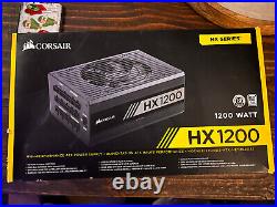 PSU For Gaming Corsair HX1200 80+ PLATINUM 1200W Modular Power Supply Unit