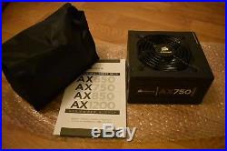 Professional Series Gold AX750 80 PLUS Gold Certified Fully-Modular Power Supply