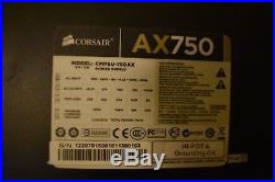 Professional Series Gold AX750 80 PLUS Gold Certified Fully-Modular Power Supply