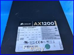 READ Corsair AX1200 1200W 80+ GOLD 110-240V ATX Desktop PSU CMPSU-1200AX