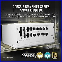 Rm1000X Shift Fully Modular ATX Power Supply 80 plus Gold ATX 3.0 Pcie 5.0