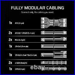 Rm750X Fully Modular Low-Noise ATX Power Supply ATX 3.1 Compliant Pcie 5.1 S