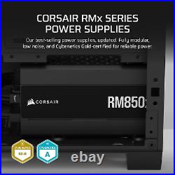 Rm850X Fully Modular Low-Noise ATX Power Supply ATX 3.1 Compliant Pcie 5.1 S