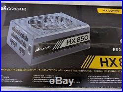 SEALED CORSAIR HX850 850W 80 PLUS Plat GAMING PSU ATX POWER SUPPLY CP-9020138-NA