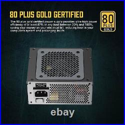 Segotep 650W SFX Power Supply Full Modular PC Gaming PSU 80+ Gold Certified