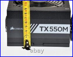 TX550M CORSAIR ATX 550W power supply RPS0068 / #Z L26P 6100