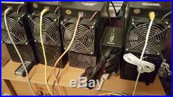 Two Bitmain Antminer S3+ 450gh/s with CORSAIR 750W Power Supply