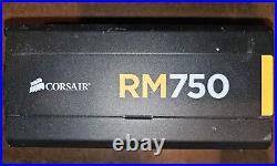 USED Corsair RM750 RMX Series Fully Modular ATX Power Supply 750W 80 Plus Gold
