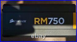 USED Corsair RM750 RMX Series Fully Modular ATX Power Supply 750W 80 Plus Gold